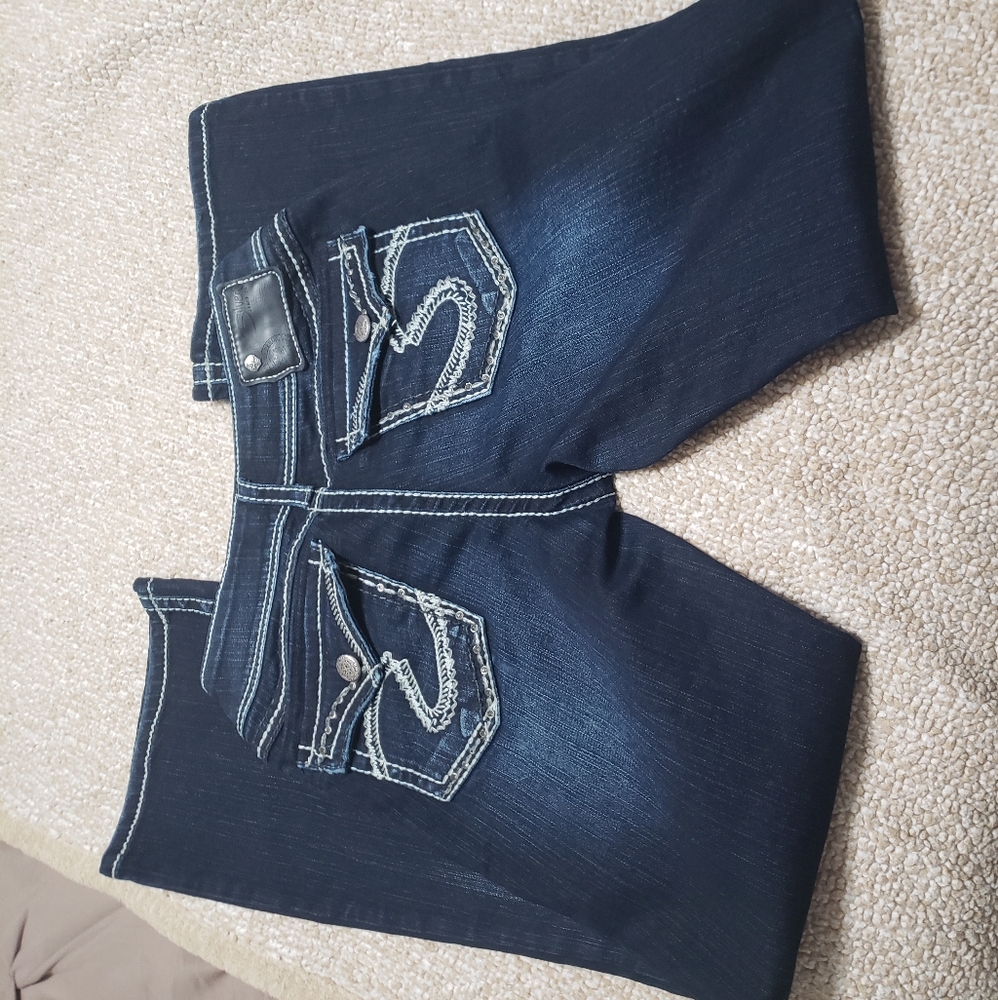 Silver Suki Jeans